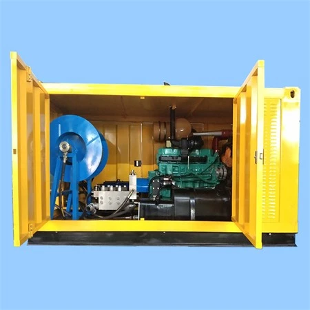 water jet sewer drain cleaning machine