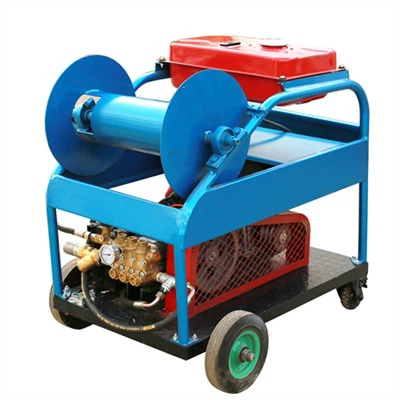 24Hp Petrol Engine Drenaġġ Pipe Cleaner