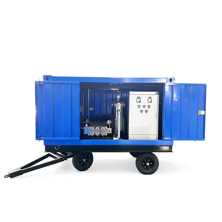 1000bar 50Lpm Tube Bundles Tindif Hydro Blasting Machine
