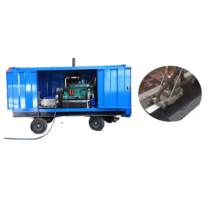 Magni tat-Tneħħija tal-Immarkar tat-Toroq Hydro Blasting Machine