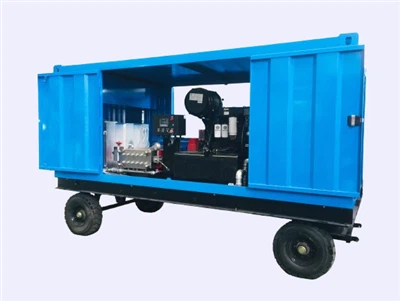 1500bar Heat Exchanger Tindif Hydro Blasting Machine